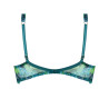 Soutien-gorge armatures Grace Aquatique Floral Aqua
