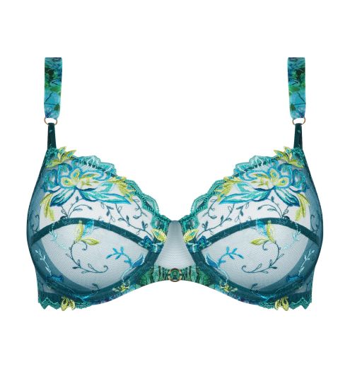 Soutien-gorge armatures Grace Aquatique Floral Aqua