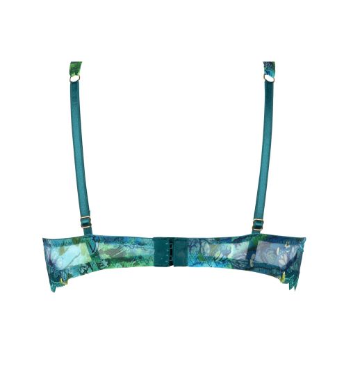 Soutien-gorge corbeille Grace Aquatique Floral Aqua