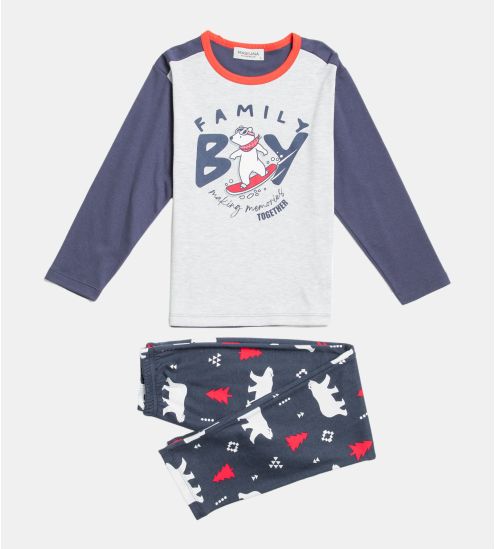 Pyjama Junge Langarm...