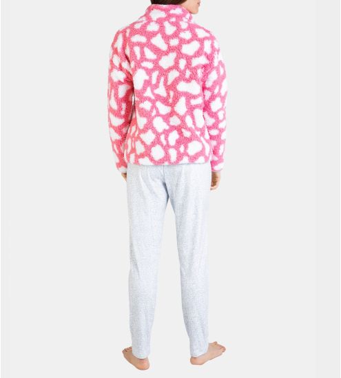 Ensemble de pyjama à manches longues Rose