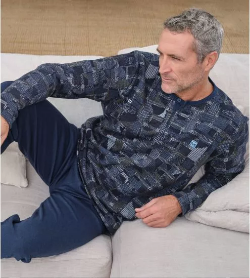 Pyjama homme en polaire 2025