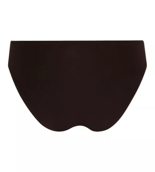 Slip de bain Ajourage Couture Noir