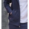 Veste de jogging à capuche Homme Bleu