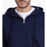 Veste de jogging à capuche Homme Bleu