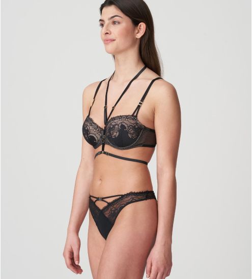 Accessoire de lingerie sexy Junoo Noir