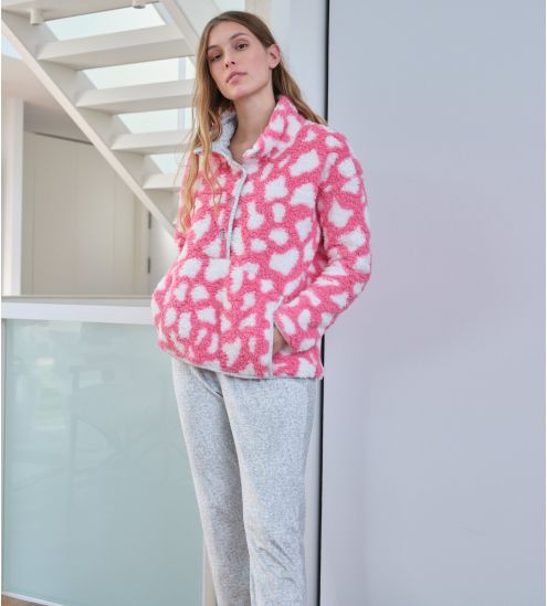 Ensemble de pyjama à manches longues Rose