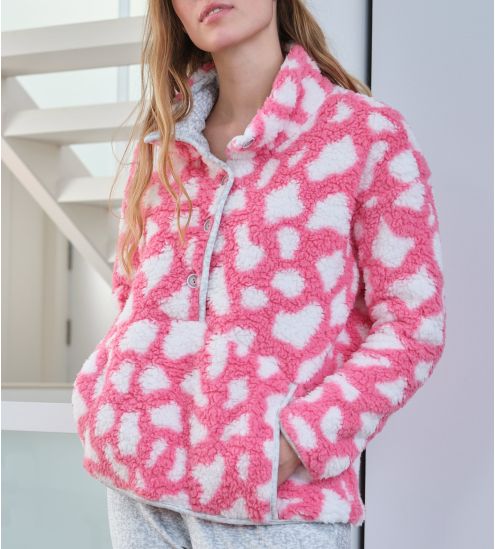 Ensemble de pyjama à manches longues Rose