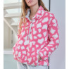 Ensemble de pyjama à manches longues Rose