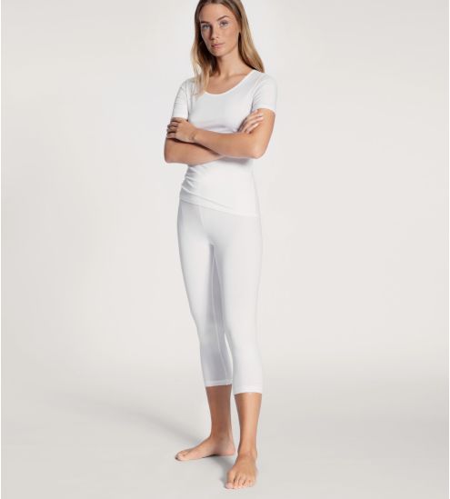 T-shirt à manches courtes Femme Natural Comfort Blanc