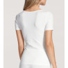 T-shirt à manches courtes Femme Natural Comfort Blanc
