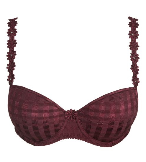 Soutien-gorge balconnet rembourré AVERO Vin