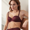 Soutien-gorge balconnet rembourré AVERO Vin