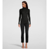 Sous pull Laine et Soie NOIR
