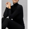 Sous pull Laine et Soie NOIR