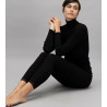 Sous pull Laine et Soie NOIR