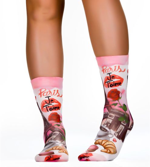 Chaussettes femme JE T AIME