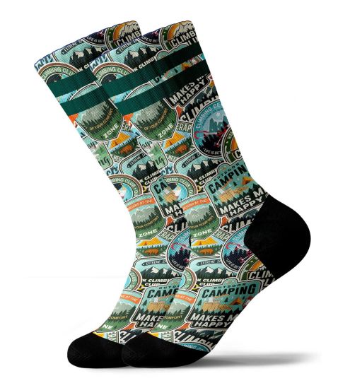 Chaussettes 2025 imprimées homme