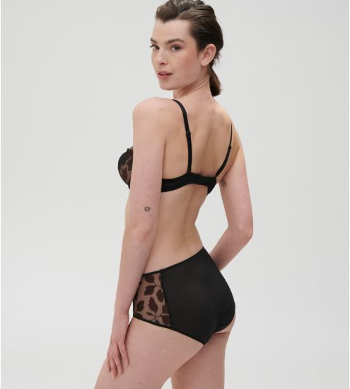 Culotte haute Dahlia Noir Cooper