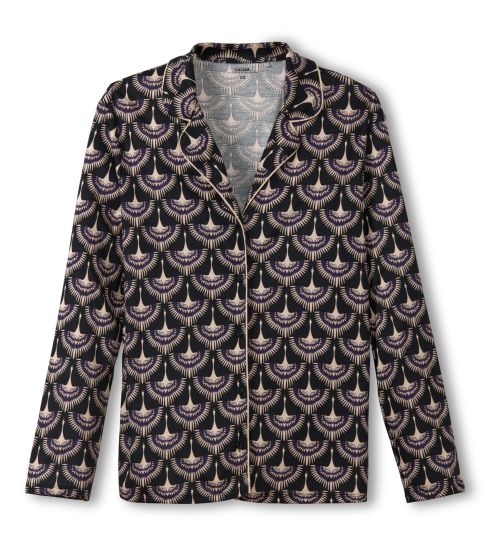 Veste de pyjama Femme Favourites Seduction Noir