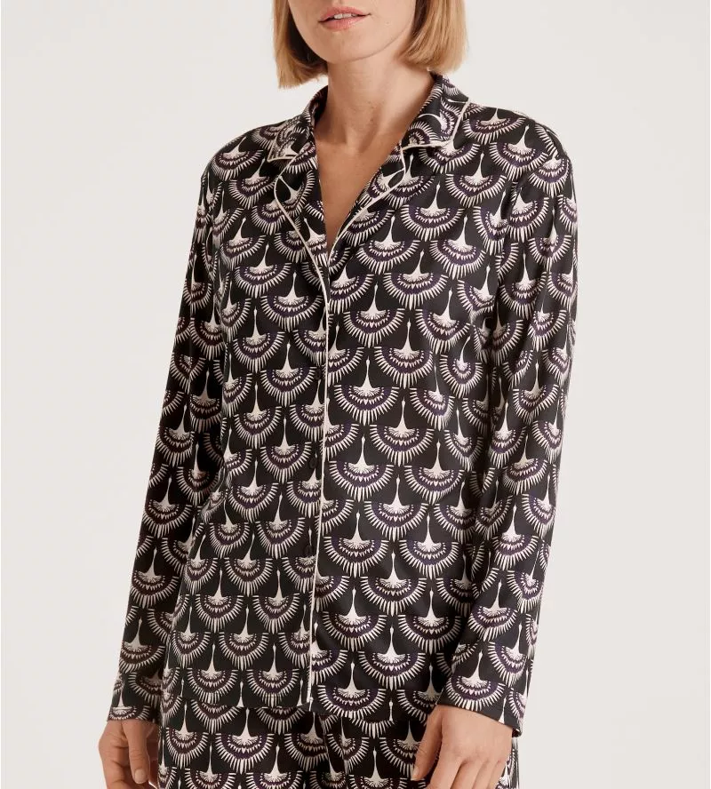 Veste de pyjama Femme Favourites Seduction Noir