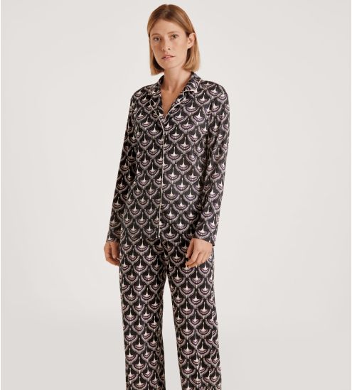 Veste de pyjama Femme Favourites Seduction Noir