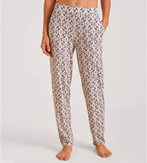 Pantalon pour femme imprimé Favourites Seduction Light Macadamia Beige