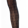 Collant crochet lurex Granada NOIR