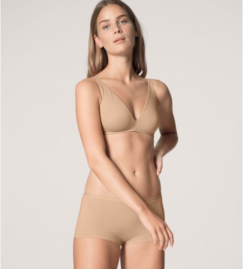 Shorty coton Supima Natural Comfort 160 PEAU
