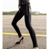 Pantalon type legging effet cuir Orlando Noir