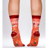 Chaussettes Femme Christmas Champagne Imprimé Multicolore