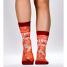 Chaussettes Femme Christmas Champagne Imprimé Multicolore