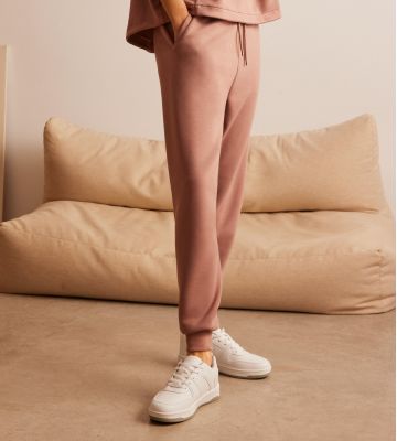 Pantalon de jogging URBAN taupe rose