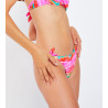 Slip de bain à nouettes Dasia Merida Rose