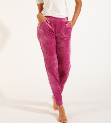 Pantalon en velours Keenan Sealake Framboise
