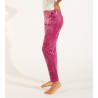 Pantalon en velours Keenan Sealake Framboise