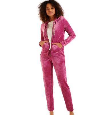 Pantalon en velours Keenan Sealake Framboise