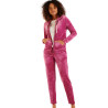 Pantalon en velours Keenan Sealake Framboise