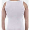 Débardeur en maille filet Blanc
