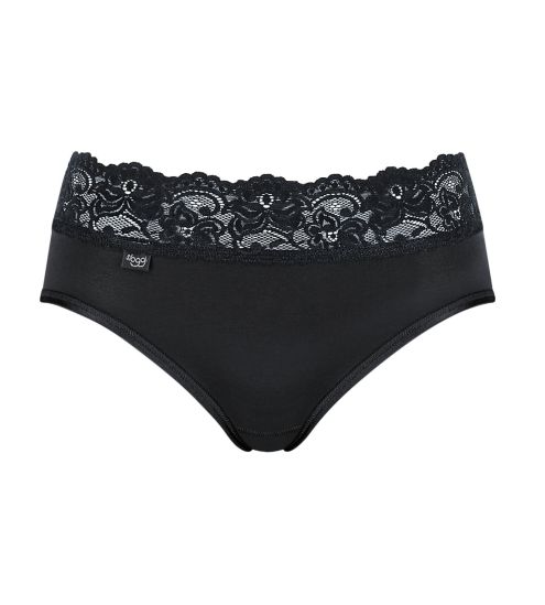 Slip midi Sloggi Romance 04 NOIR
