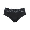 Slip midi Sloggi Romance 04 NOIR