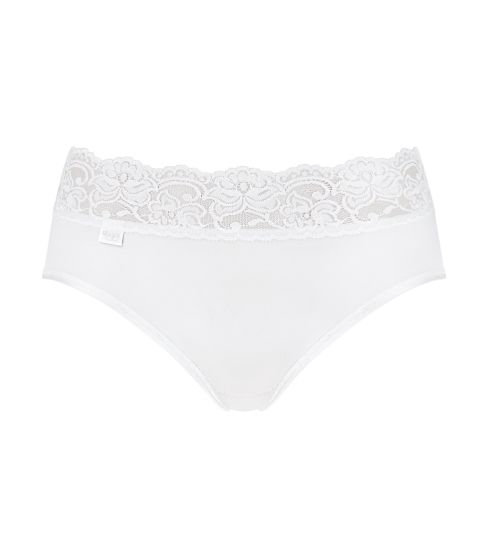 Slip midi Sloggi Romance BLANC 03