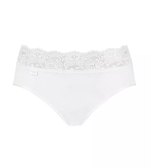 Slip midi Sloggi Romance BLANC