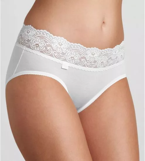 Slip midi Sloggi Romance BLANC