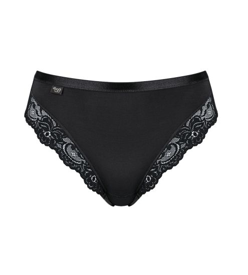 Slip échancré Sloggi Romance 04 NOIR