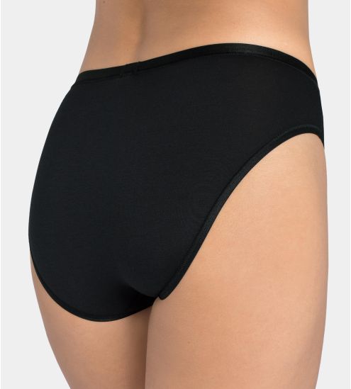 Slip échancré Sloggi Romance 04 NOIR