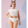 Slip échancré Sloggi Romance BLANC 03
