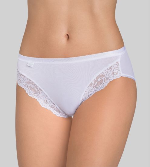 Slip échancré Sloggi Romance BLANC 03