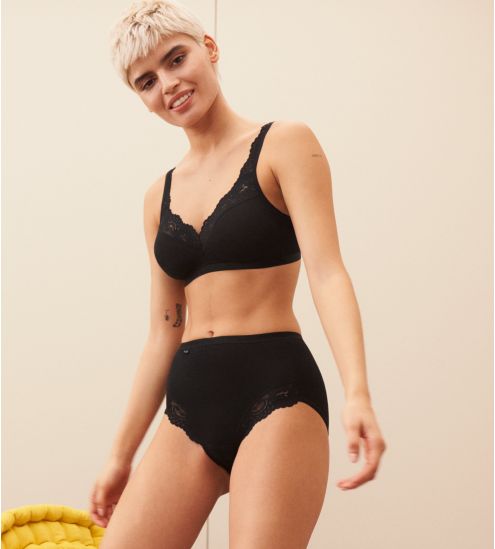 Culotte galbante Sloggi Romance 04 NOIR