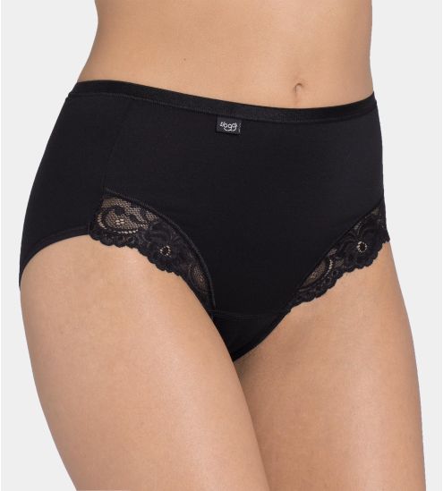 Culotte galbante Sloggi Romance 04 NOIR